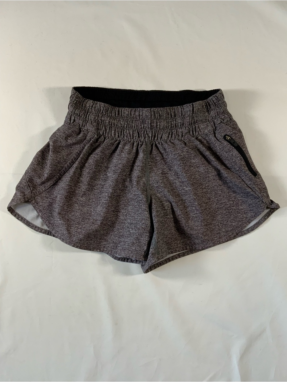 lululemon athletica Heathered Charcoal Athletic Shorts